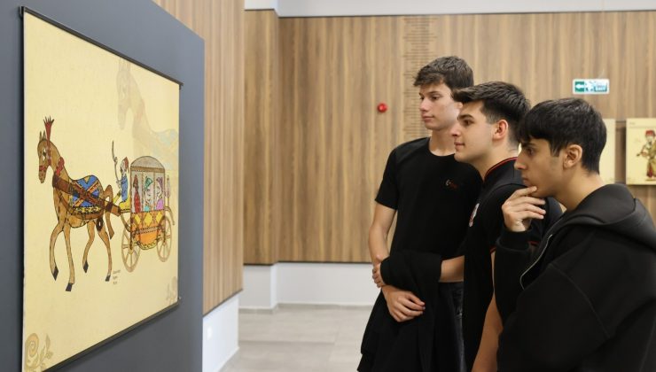 Karagöz perdesi Orhangazi’de açıldı
