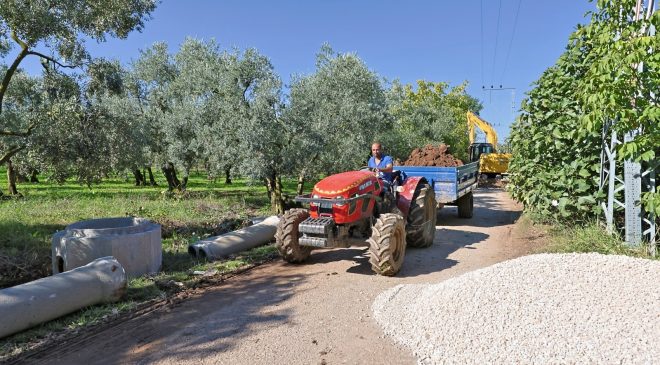 Sölöz’de 3 bin 800 metrelik altyapı çalışması