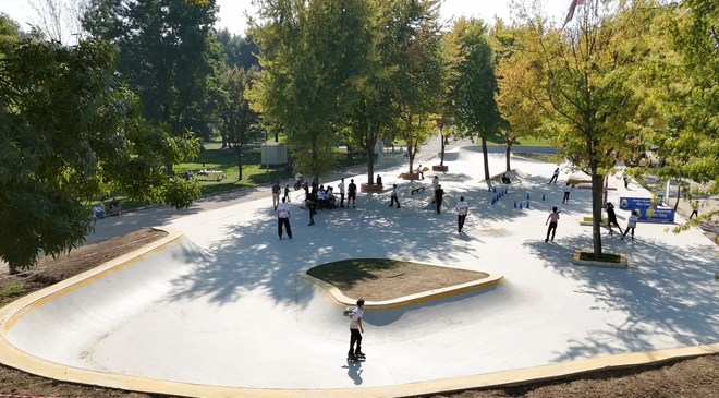 Hikmet Şahin Kültür Parkı’na modern kaykay pisti