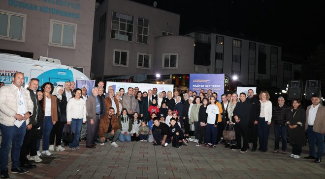 Nilüfer’de akşam çayı eşliğinde mahalle buluşması