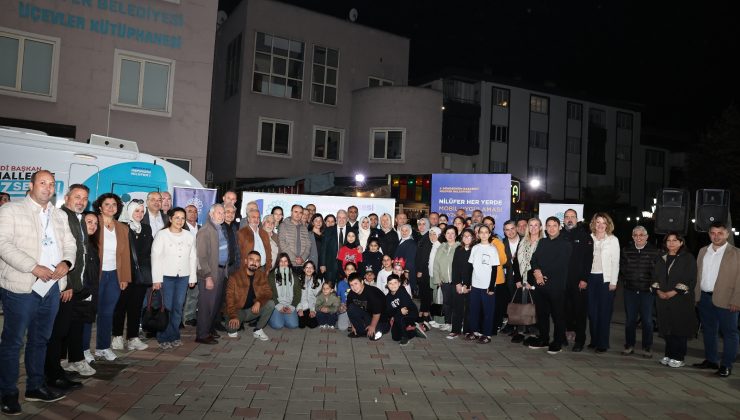 Nilüfer’de akşam çayı eşliğinde mahalle buluşması