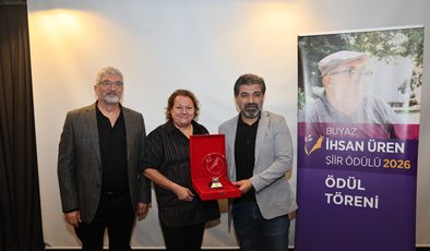 3. BUYAZ İhsan Üren Şiir Ödülü Emin Kaya’nın: ‘Uyanınca Ben Burdayım’ zirvede