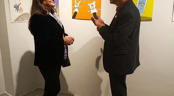 Mizah ve kukla sanatı Yeraltı Galerisi’nde