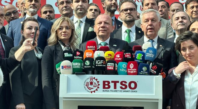 BTSO seçimlerinde zafer Özer Matlı’nın: “Şeffaf ve ortak akıl yönetimi inşa edeceğiz”