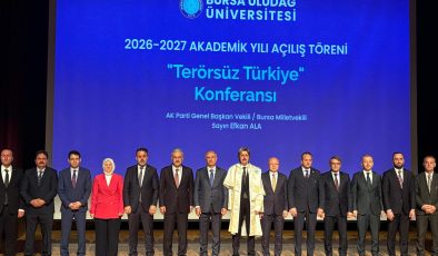 BUÜ’de akademik yıl açıldı: Efkan Ala’dan “Terörsüz Türkiye” dersi