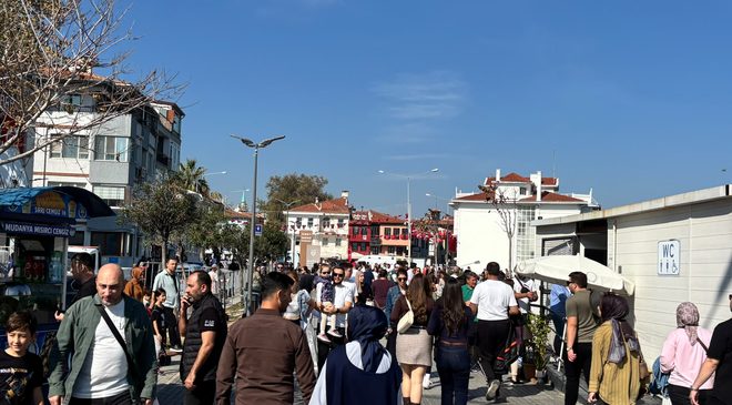 SOLOTÜRK gösterisi öncesi Mudanya’da yoğunluk