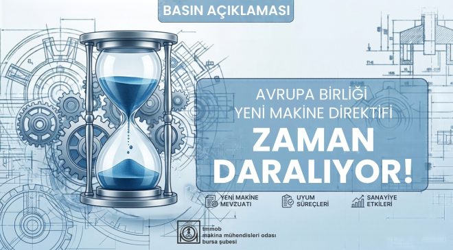 Makine üreticilerine yeni AB mevzuatı uyarısı