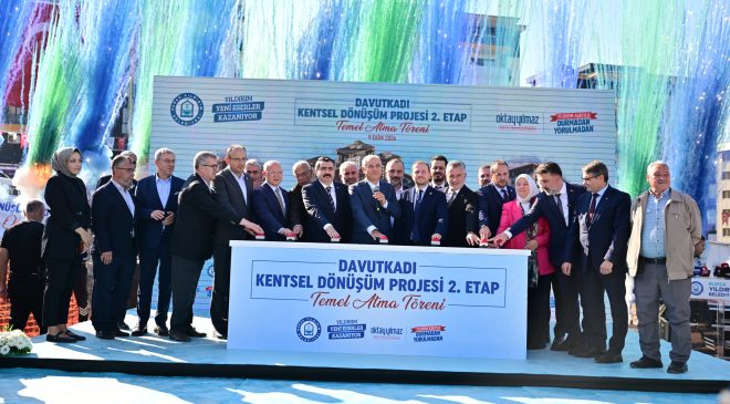 Yıldırım’da güvenli konutlar için yeni temel atıldı