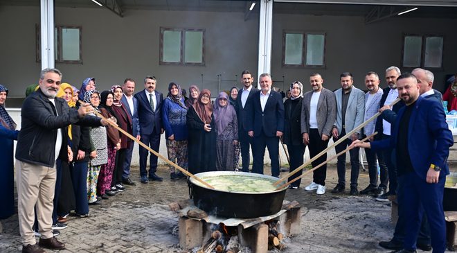 Nebi Dede Çorbası’nda birlik sofrası: Başkan Oktay Yılmaz Hamamlıkızık sakinleriyle buluştu