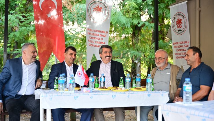Şoför esnafının talepleri Başkan Yılmaz’a iletildi